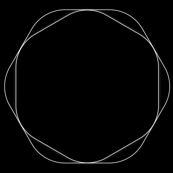 Geometric Arch Line Mobile Overlay